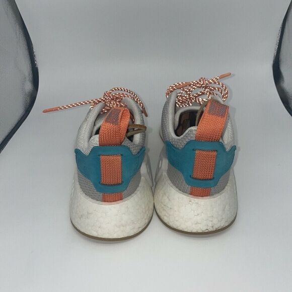 Adidas Originals NMD R2 Boost Summer Crystal Size 10 Sneakers CQ3080 - Picture 4 of 6
